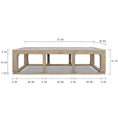 Solid Wood Coffee Table