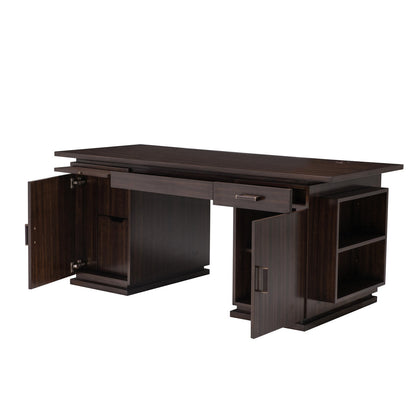 Solid Wood Computer Desk