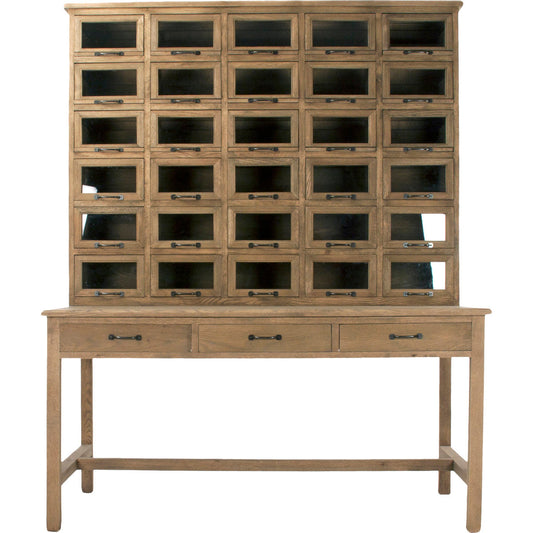 Solid Wood Credenza Desk