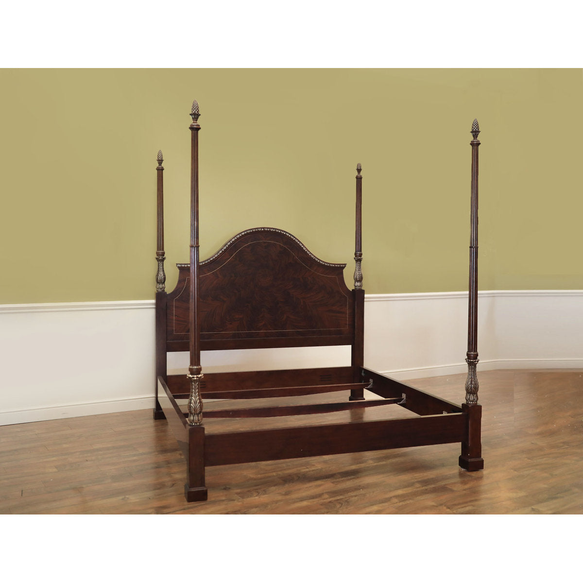 Solid Wood Four Poster Bed