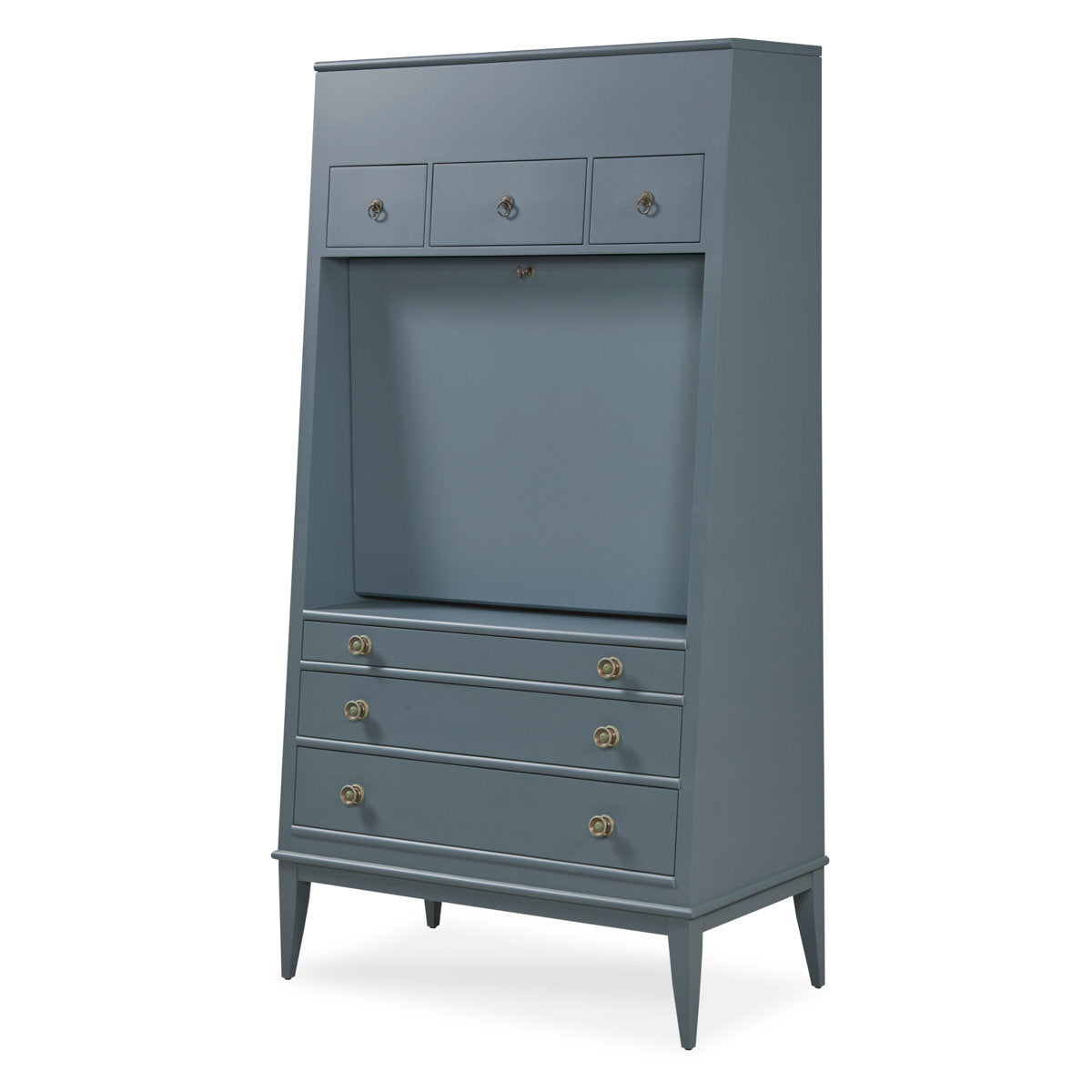 Solid Wood Secretary Desk