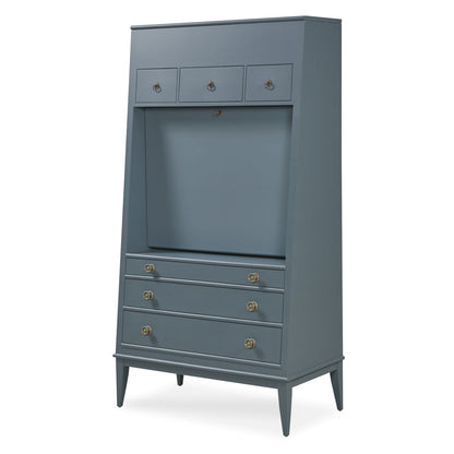 Solid Wood Secretary Desk