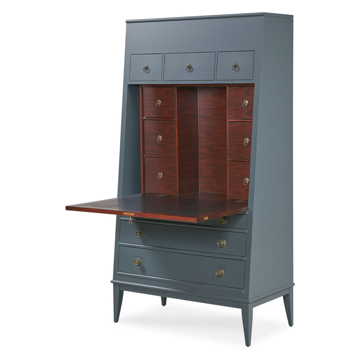 Solid Wood Secretary Desk