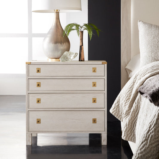 Somerset Bay 4 - Drawer Solid Wood Nightstand