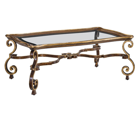 Sovereign Glass Cocktail Table