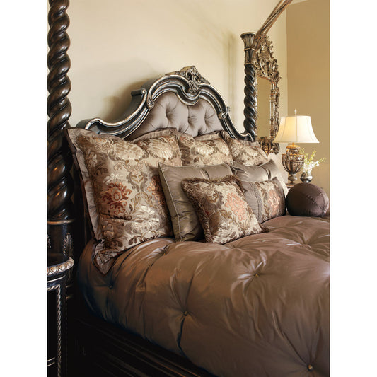 Sovereign Upholstered King Canopy Bed