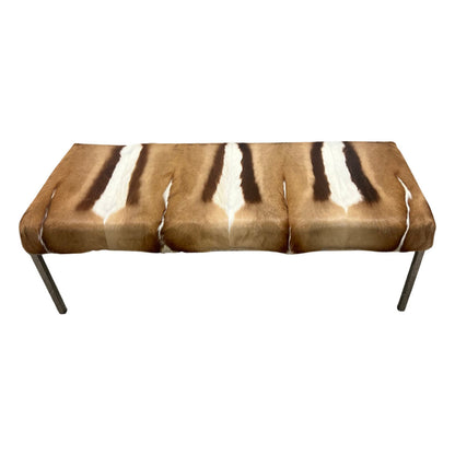 Springbok Dyed Hide Bench