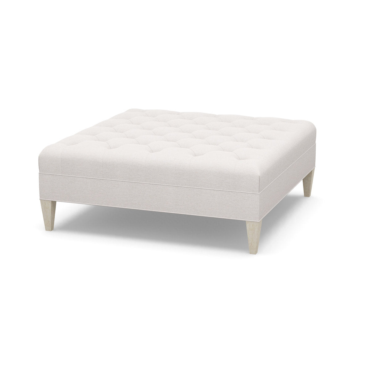 Paul Robert 19 H X 48 W Tufted Square Cocktail Ottoman