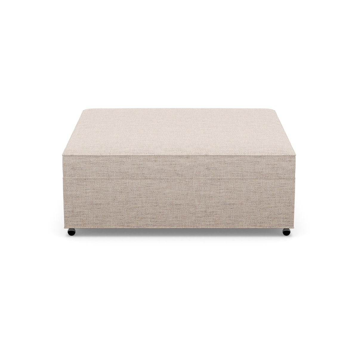 Paul Robert 54 Wide Square Standard Ottoman With Casters