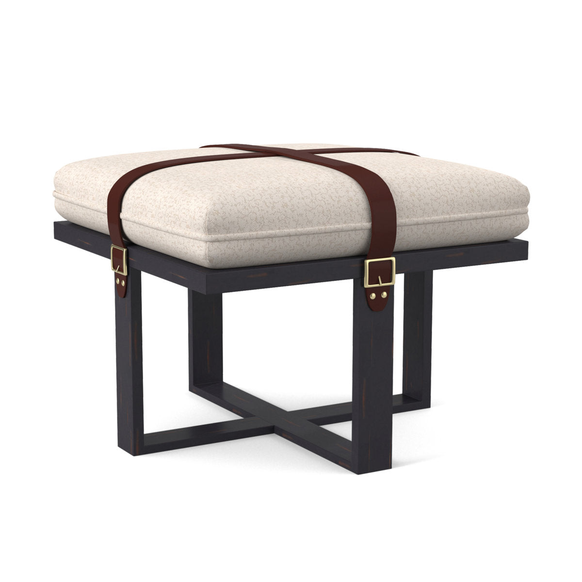 Ambella Buckled Ottoman