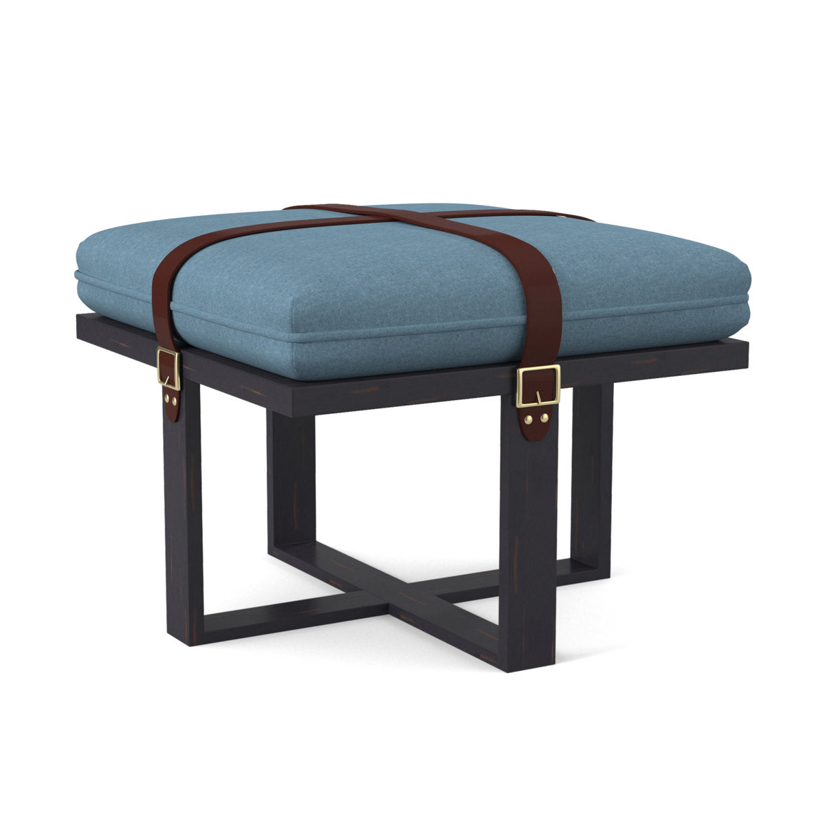 Ambella Buckled Ottoman