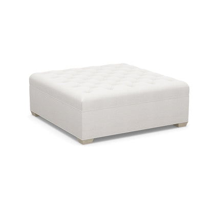 Paul Robert 20 H X 48 W Tufted Square Cocktail Ottoman