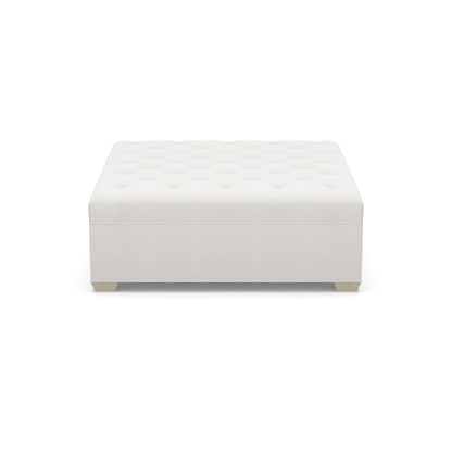 Paul Robert 20 H X 48 W Tufted Square Cocktail Ottoman
