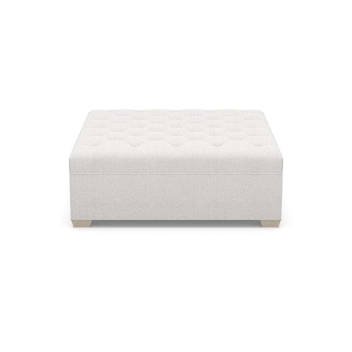 Paul Robert 20 H X 48 W Tufted Square Cocktail Ottoman