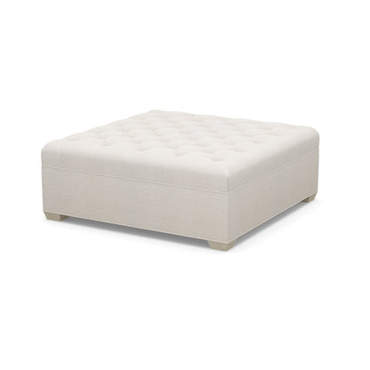 Paul Robert 20 H X 48 W Tufted Square Cocktail Ottoman