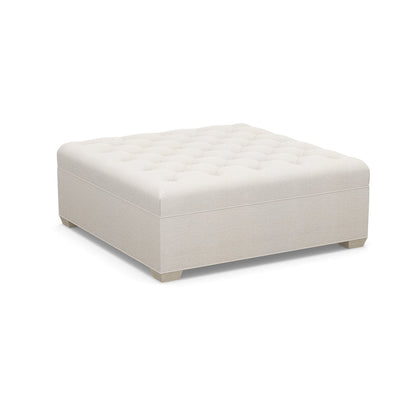 Paul Robert 20 H X 48 W Tufted Square Cocktail Ottoman