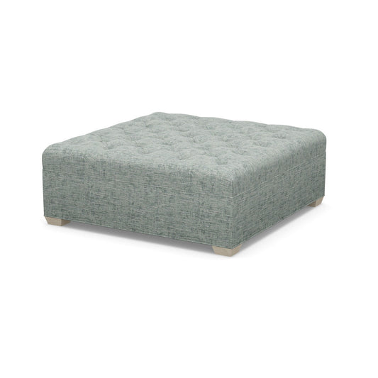 Paul Robert 20 H X 48 W Tufted Square Cocktail Ottoman