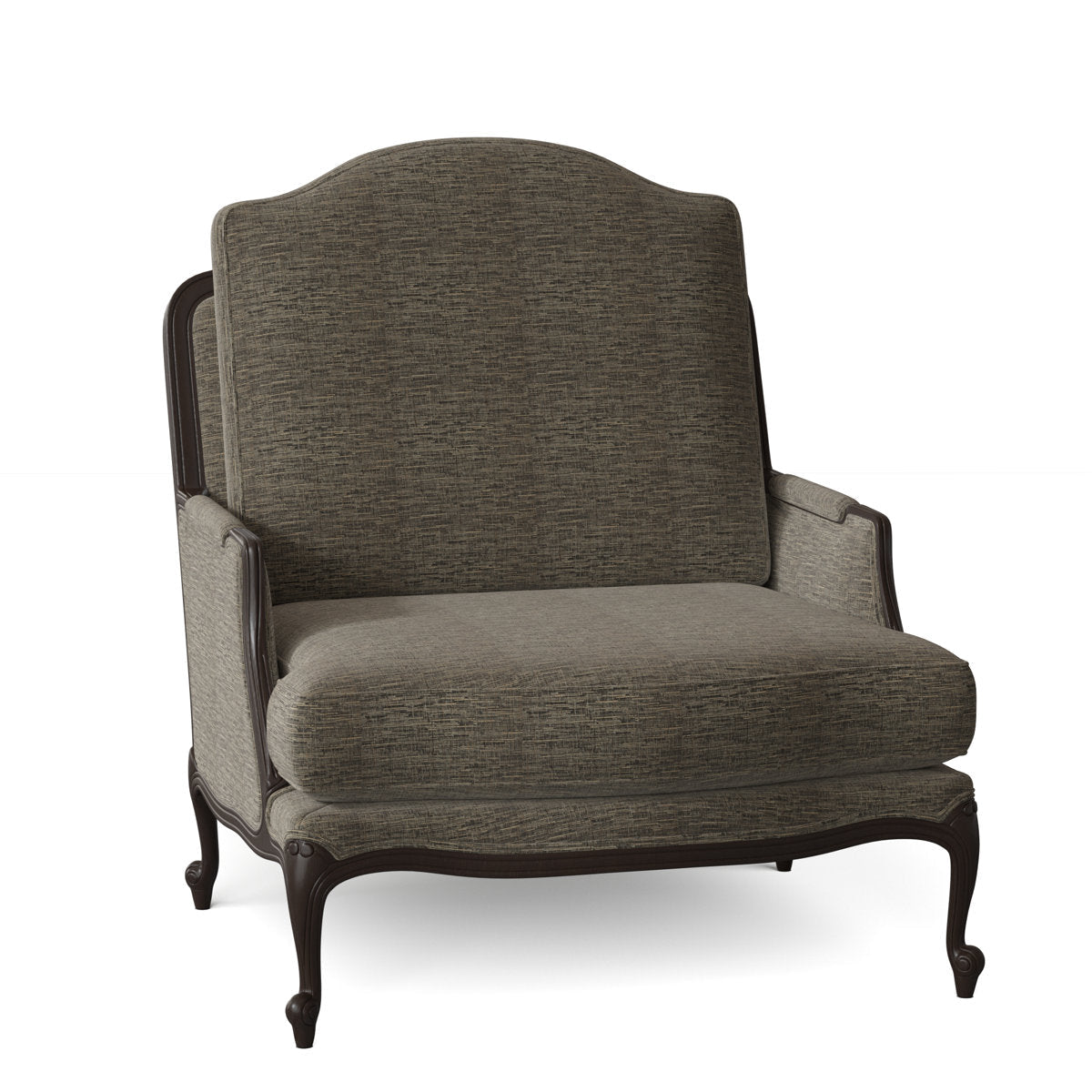St. Helena Armchair Chair with Ottoman