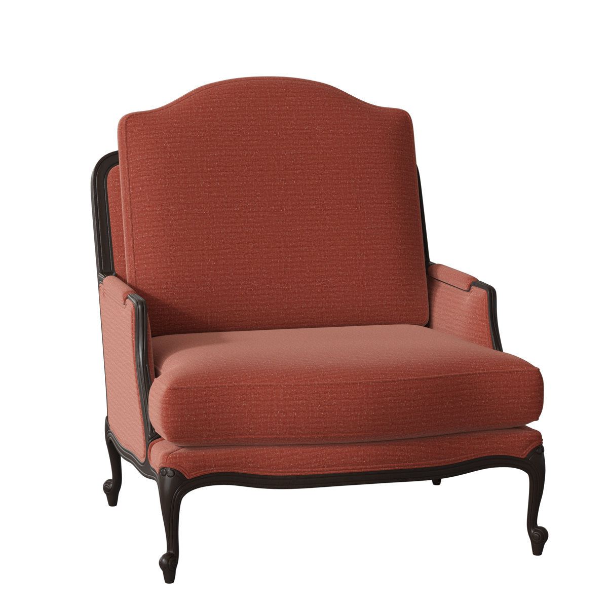St. Helena Armchair Chair with Ottoman