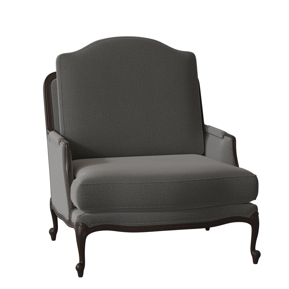 St. Helena Armchair Chair with Ottoman