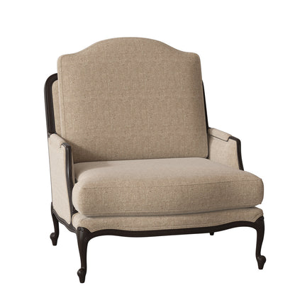 St. Helena Armchair Chair with Ottoman