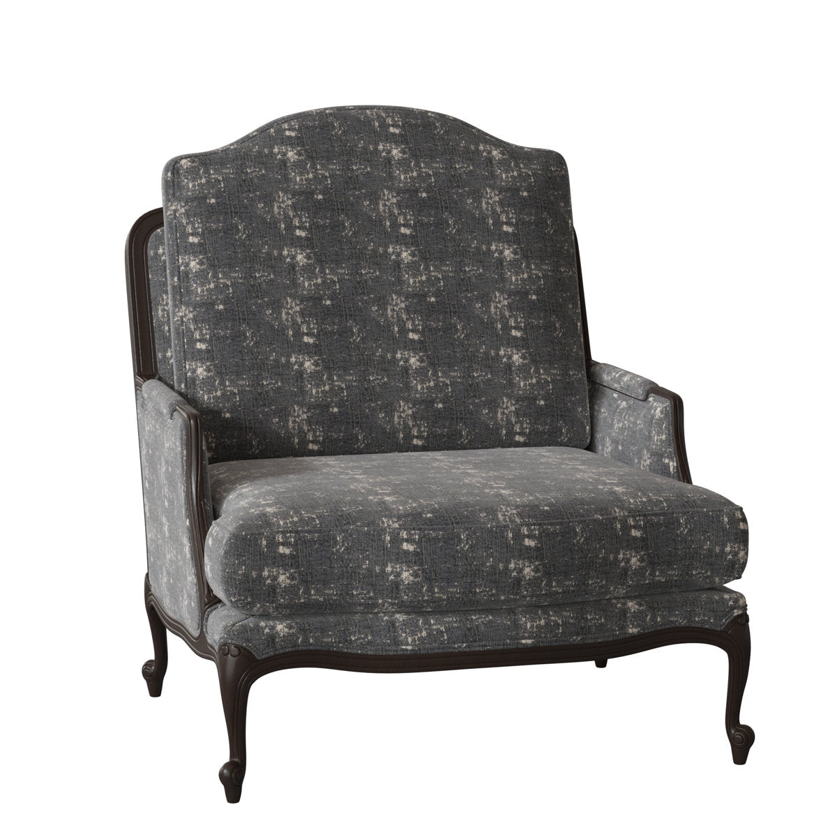 St. Helena Armchair Chair with Ottoman