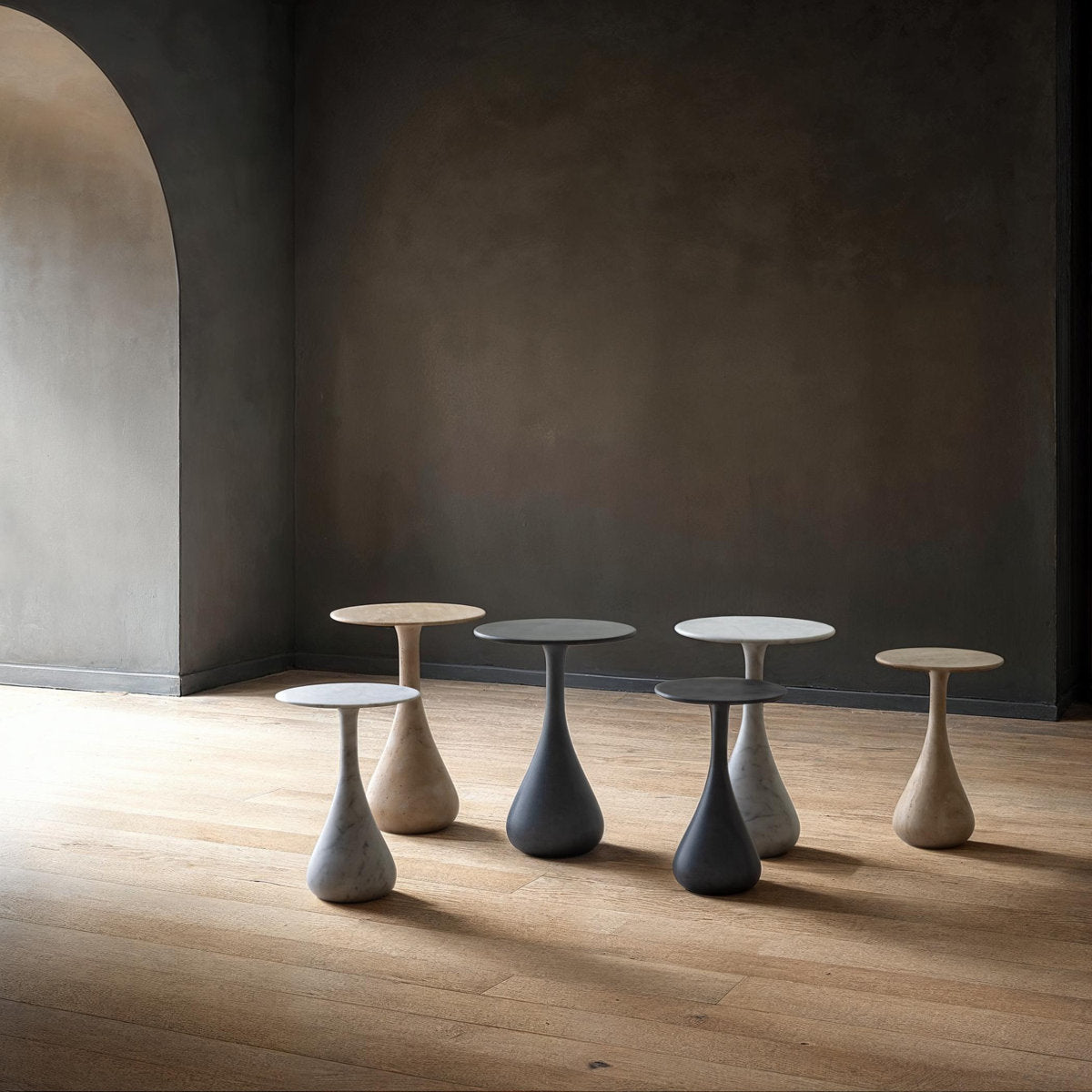 Studio A Home Dea Table Travertine Lg
