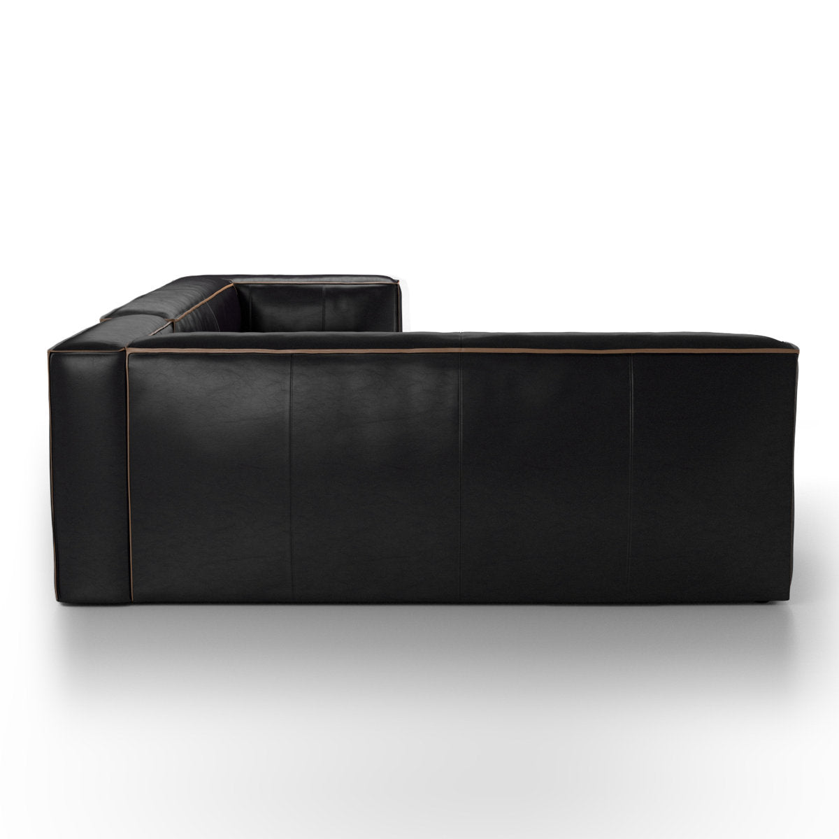 Strom 120" Leather Sectional