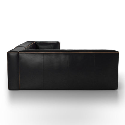 Strom 120" Leather Sectional