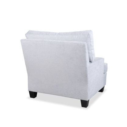 Studio C Armchair Chair with Ottoman