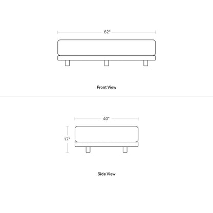 Blu Dot Sunday Large Ottoman