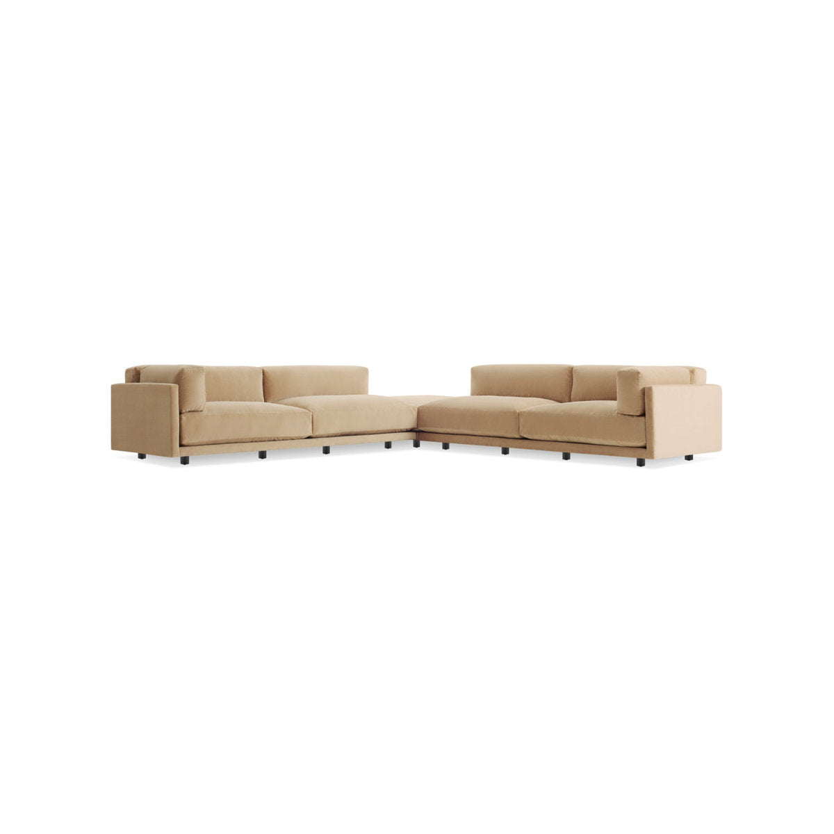 Blu Dot Sunday 139 Wide Reversible Corner Sectional