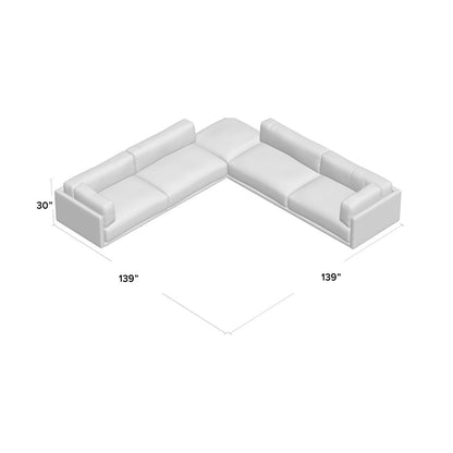 Sunday Sectional with Ottoman