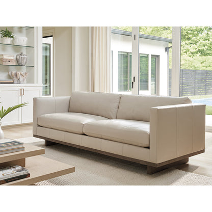 Sunset Key 90" Leather Sofa