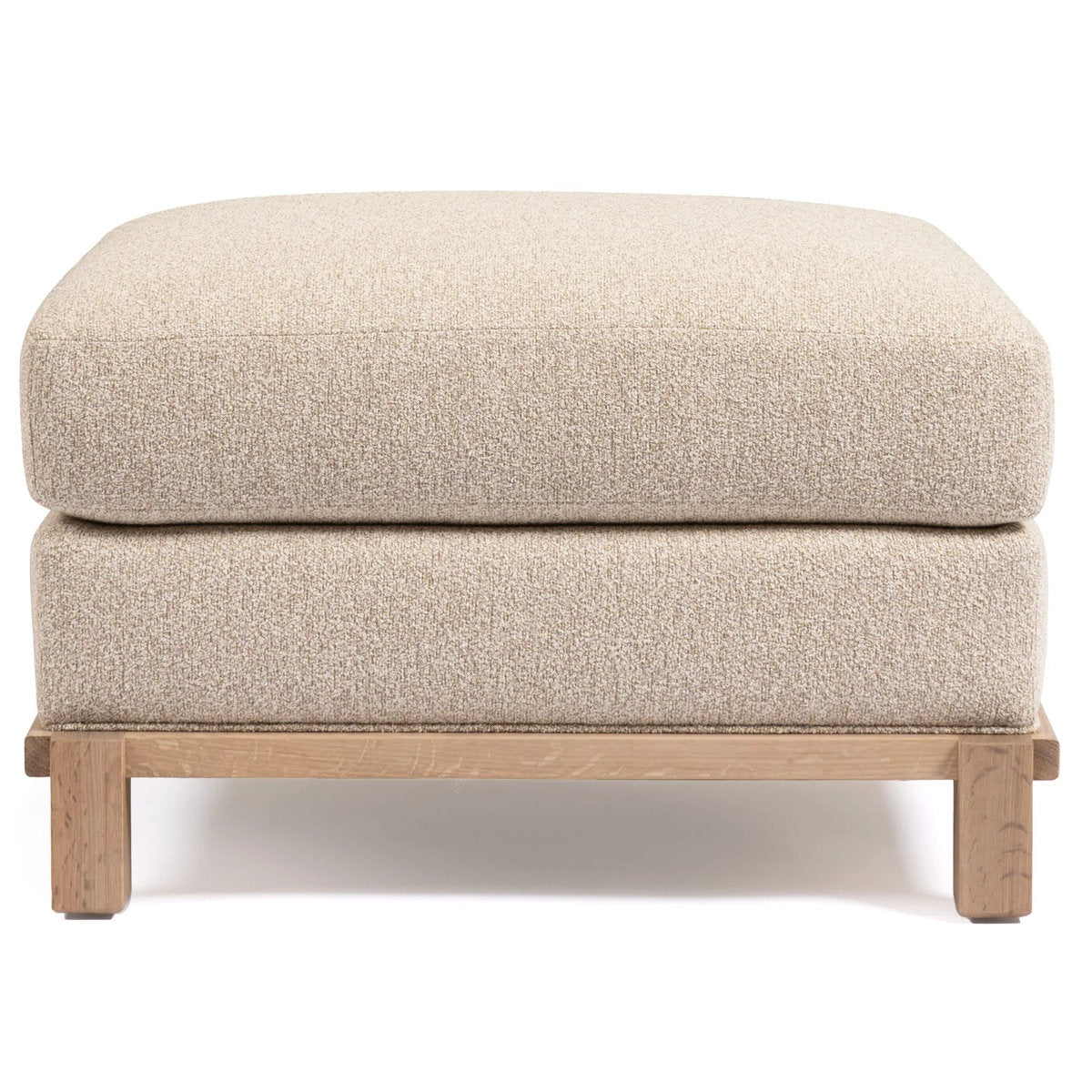 Stickley Surrey Hills Wood Frame Ottoman