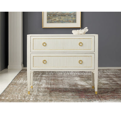 Swedish 2 - Drawer Nightstand