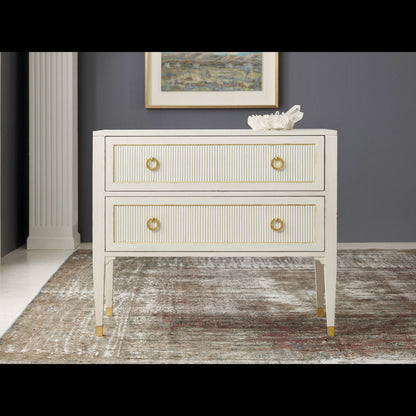 Swedish 2 - Drawer Nightstand