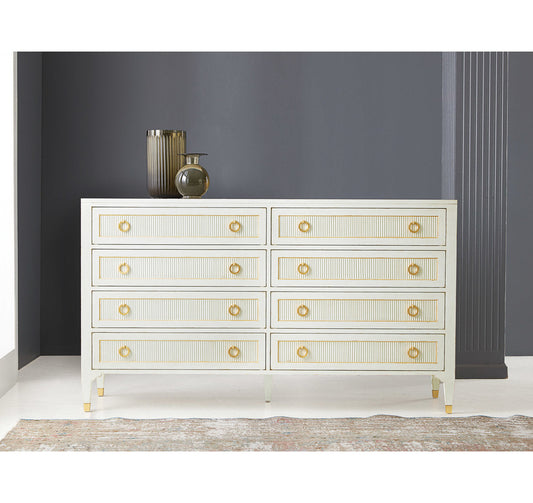 Swedish 8 - Drawer Dresser
