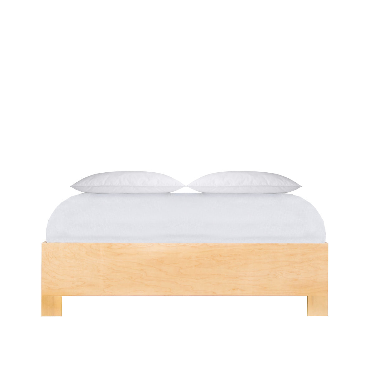 Swirl Rattan Queen Standard Bed, Natural