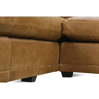 Sylvie 2-piece Leather Sectional