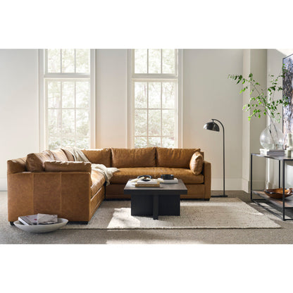 Sylvie 2-piece Leather Sectional