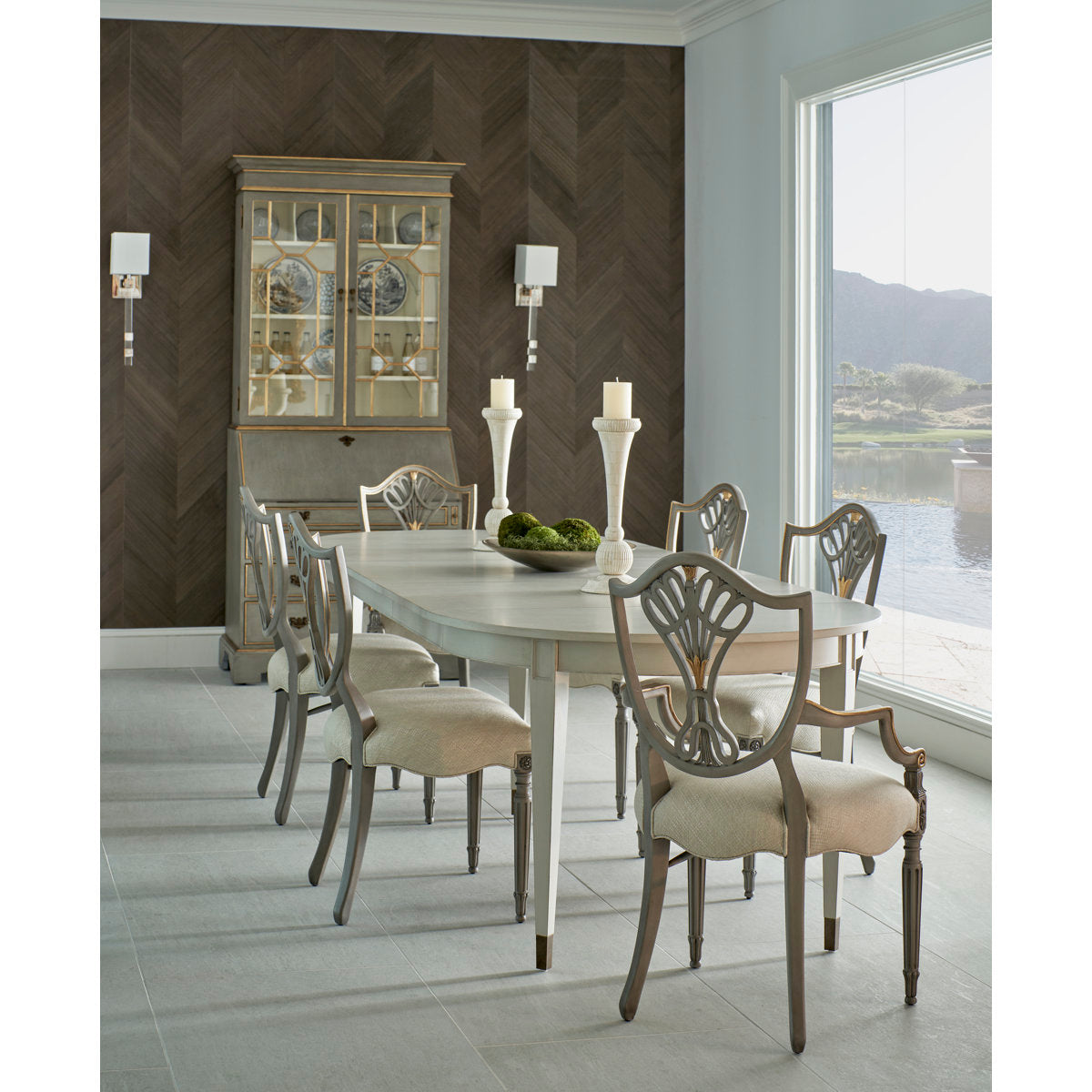 Synodic Solid Wood Dining Table