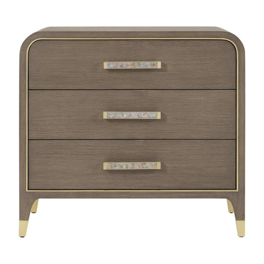 Theodore Alexander Judith Leiber 3-Drawer Nightstand