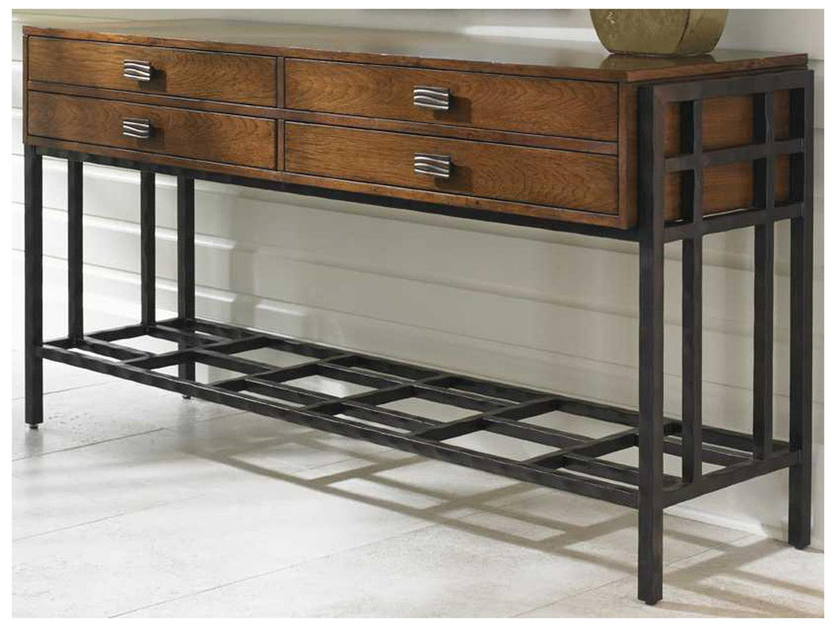 Home Saipan Sideboard Island Fusion Dark Walnut