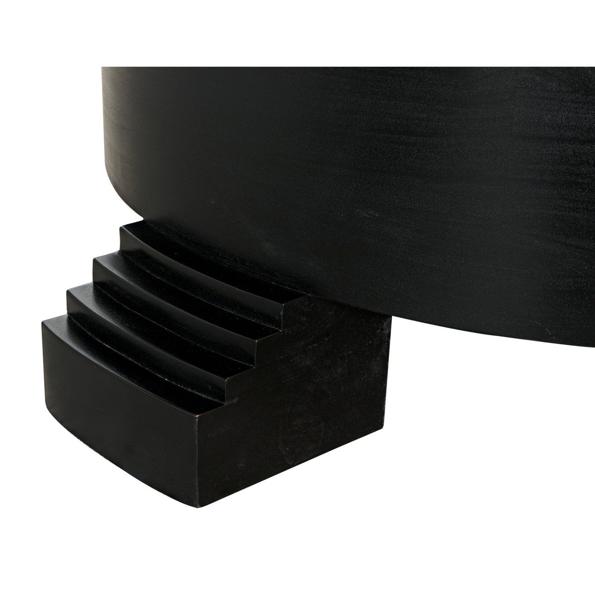 Tambour Solid Wood Coffee Table