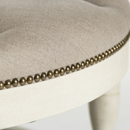 Zentique Tammy Tufted Cocktail Ottoman