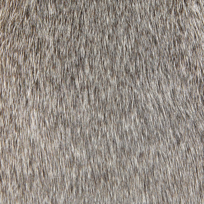 Studio A Home Tapered Ottoman Grey Hair On Hide