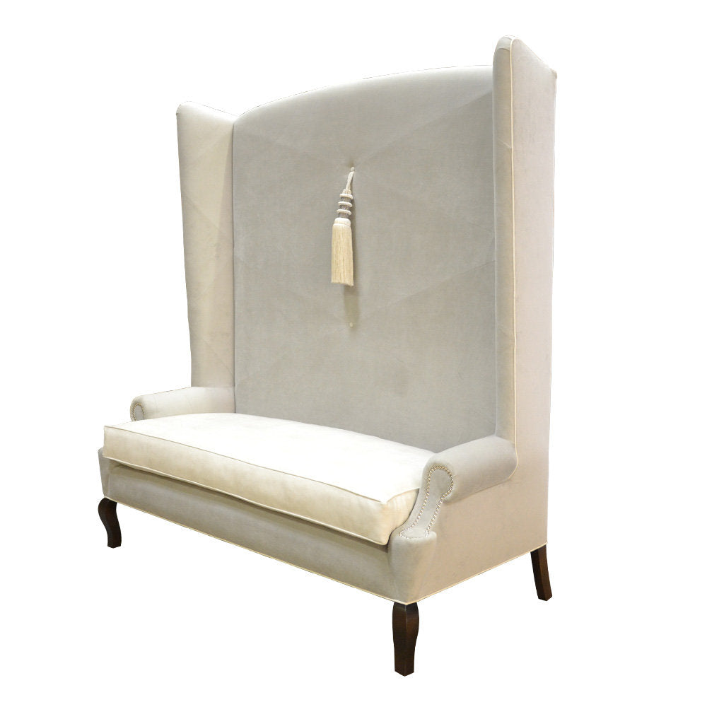 Haute House Home Teatro 75 Velvet Rolled Arm Sofa