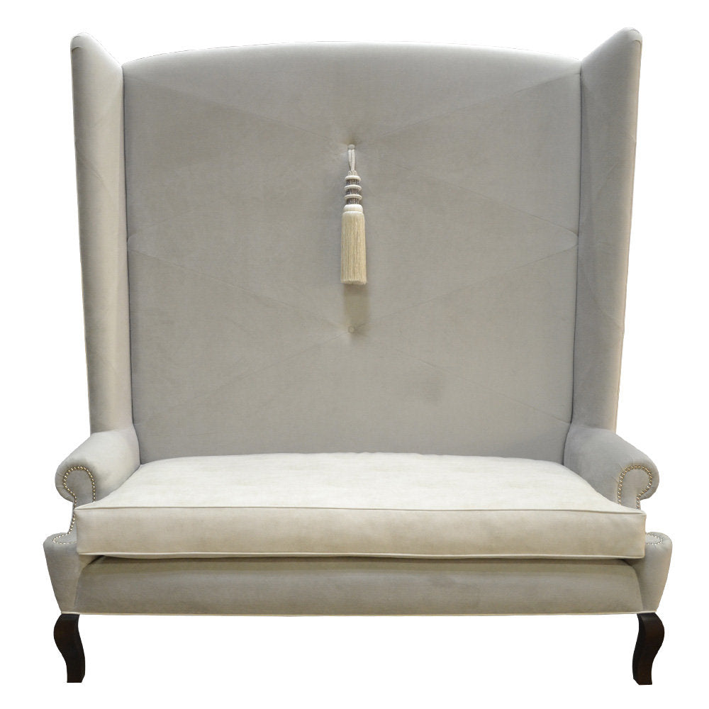 Haute House Home Teatro 75 Velvet Rolled Arm Sofa