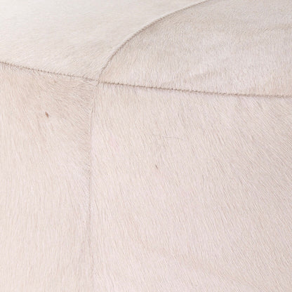 Jamie Young Company Thackeray 30 Wide Round Pouf Ottoman With Storage